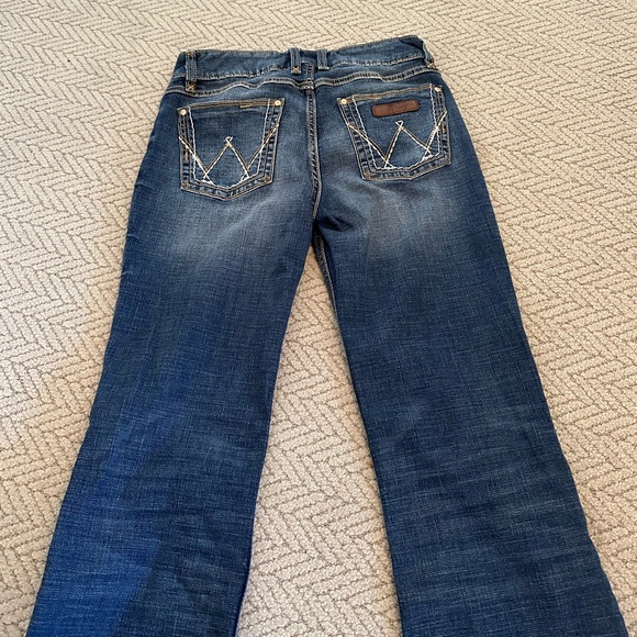 Wrangler Boot Cut 7x34 Dark Denim - Picture 2 of 2